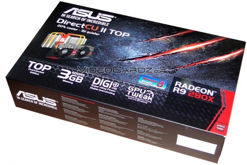 ASUS Radeon R9 280X DirectCU II TOP