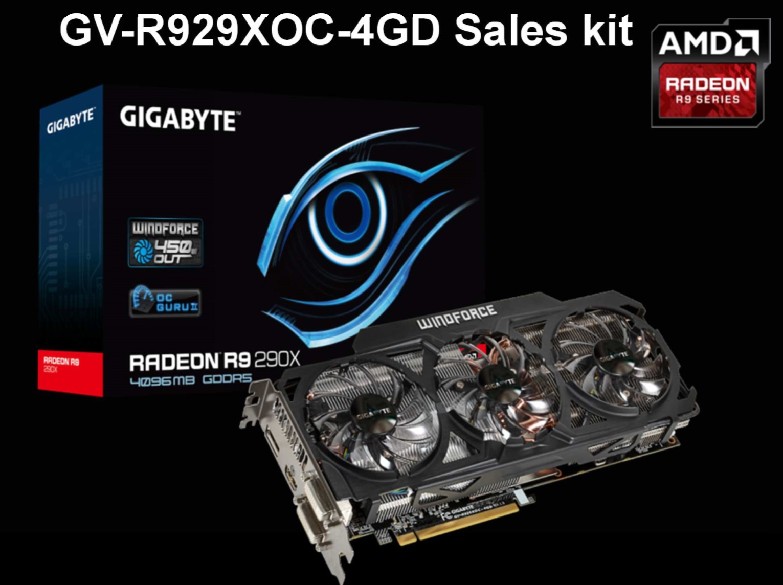 Gigabyte Radeon R9 290X OC with 