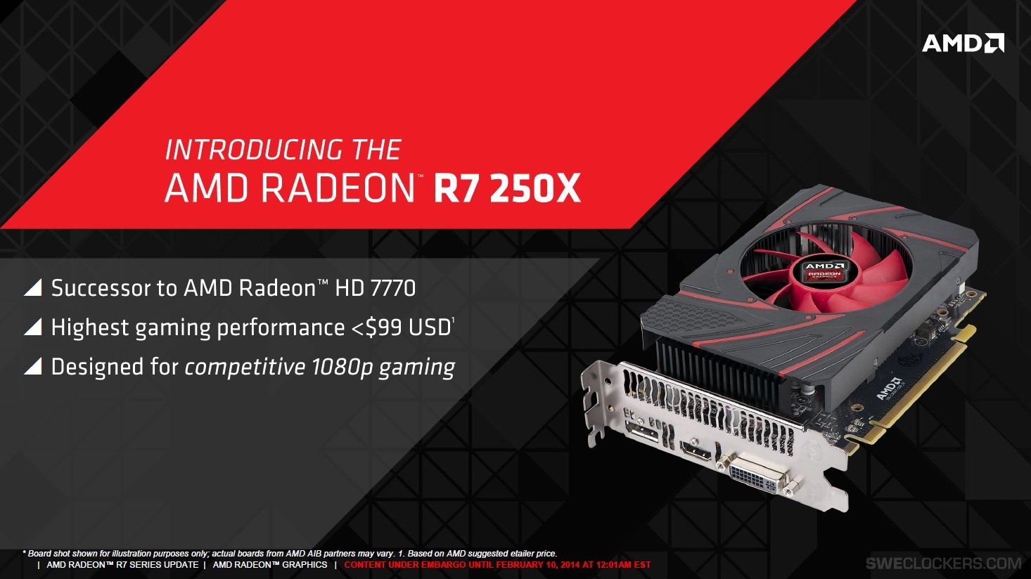 AMD launches Radeon R7 250X 