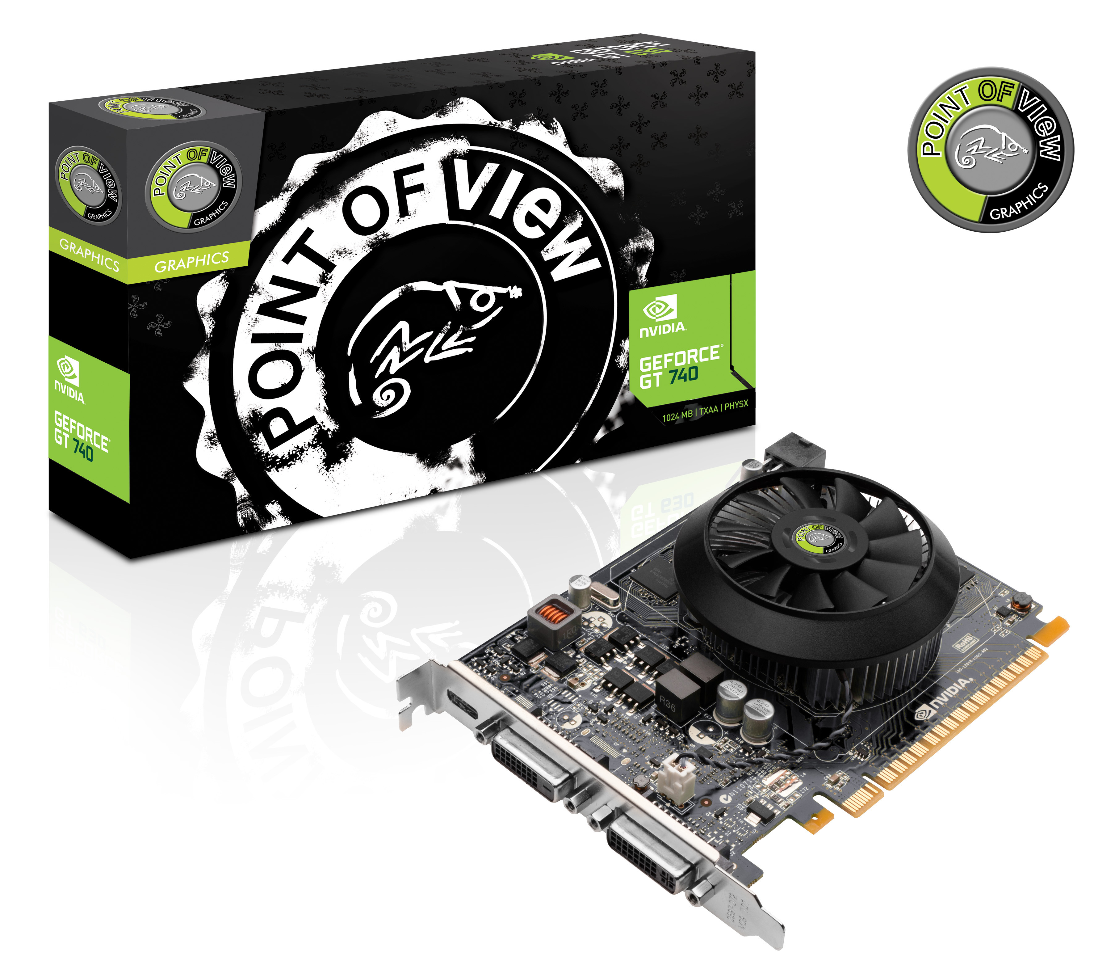 Point of View releases GeForce GT 740