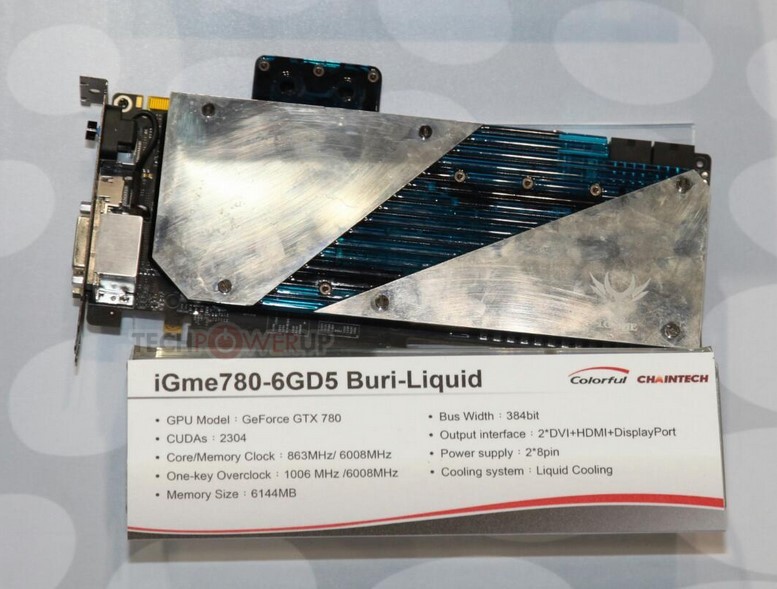 Colorful iGame GTX 780 Buri-Liquid 6 GB (2)