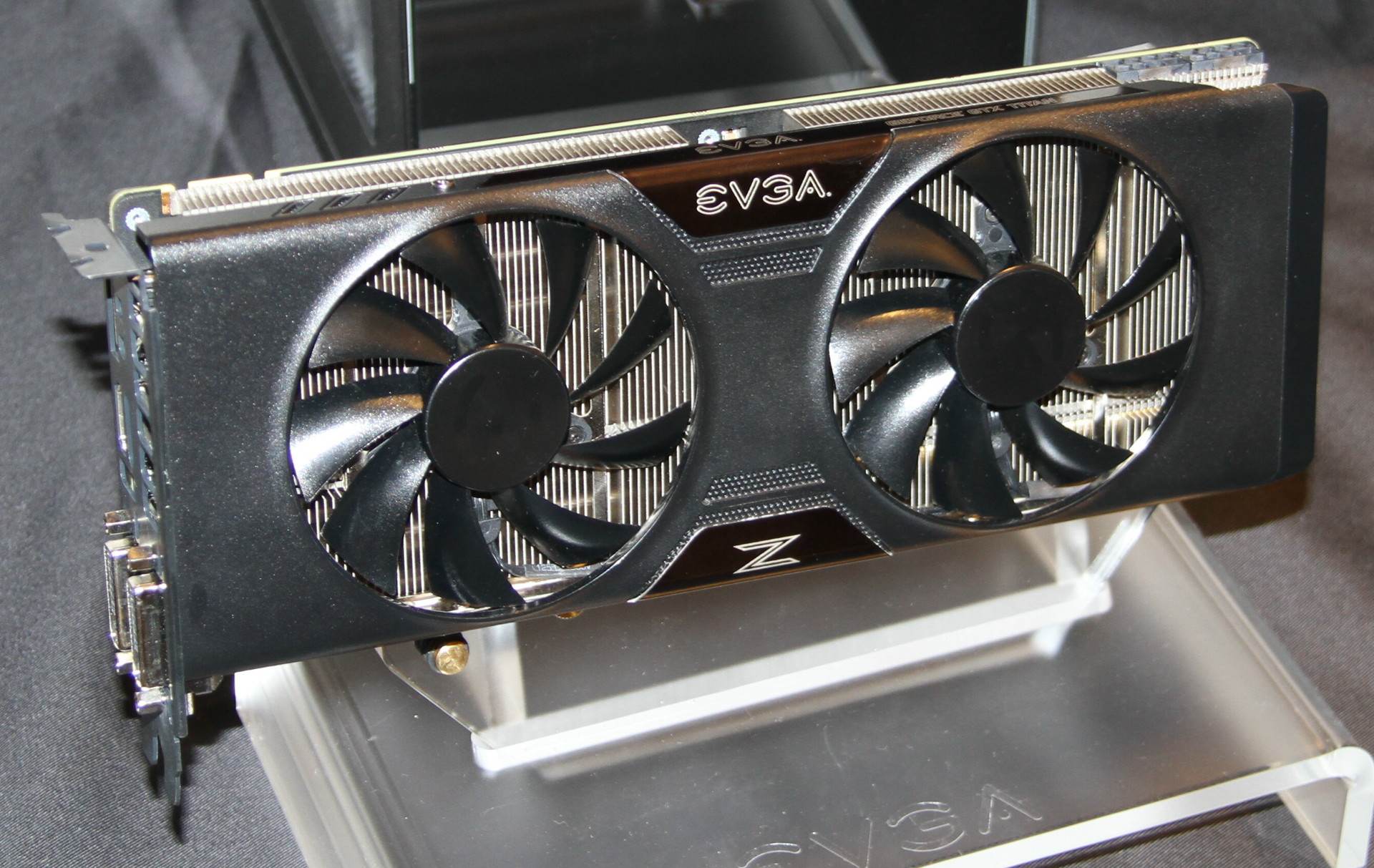 Evga Geforce Gtx Titan Z With Acx Cooler Spotted At Computex Images, Photos, Reviews