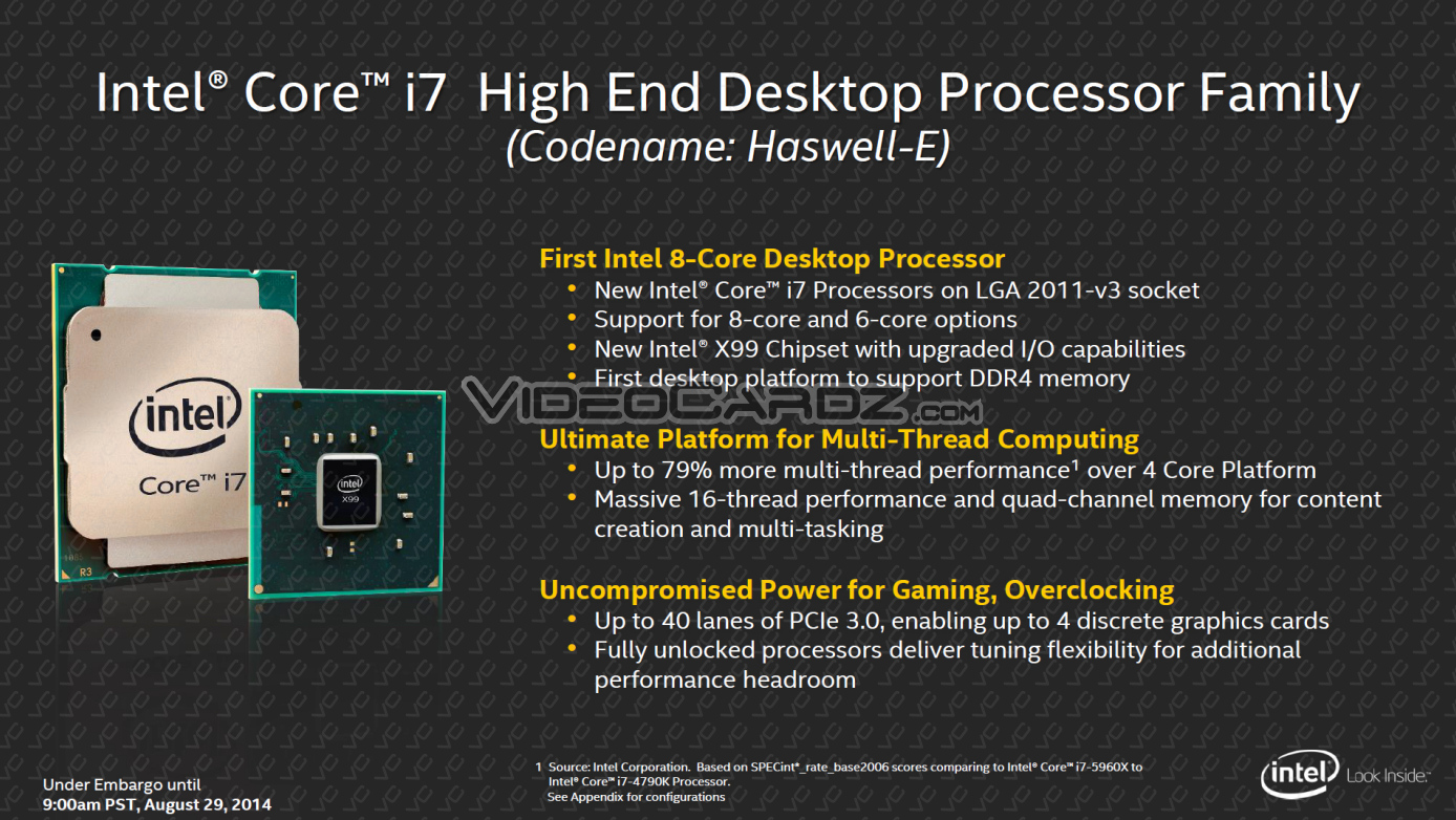 kalender aborre anden Intel Haswell-E i7 5960X, i7 5930K and i7 5820K pricing revealed |  VideoCardz.com