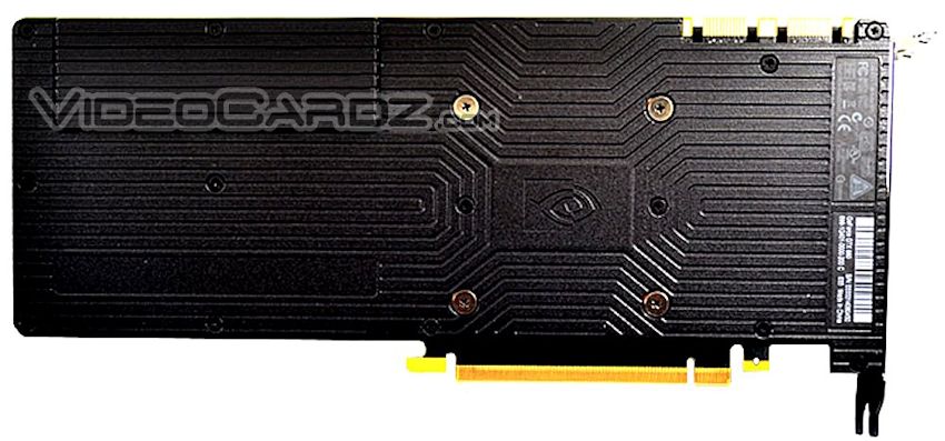 NVIDIA GeForce GTX 980 Back Picture
