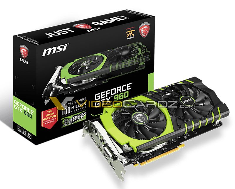 MSI GeForce GTX 960 100 MILLION Edition (2)