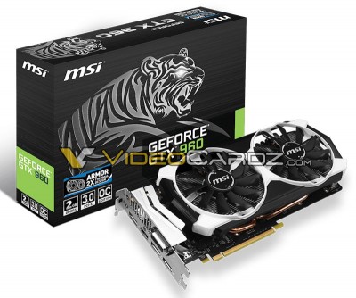 MSI GeForce GTX 960 2GD5 (box)