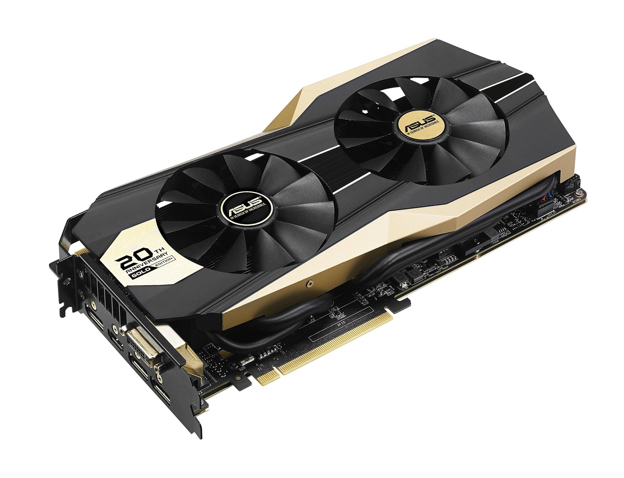 ASUS makes GeForce GTX 980 20th Anniversary Gold Edition ...