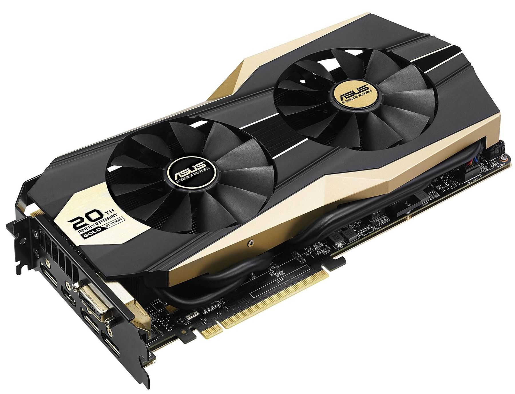 ASUS makes GeForce GTX 980 20th Anniversary Gold Edition official