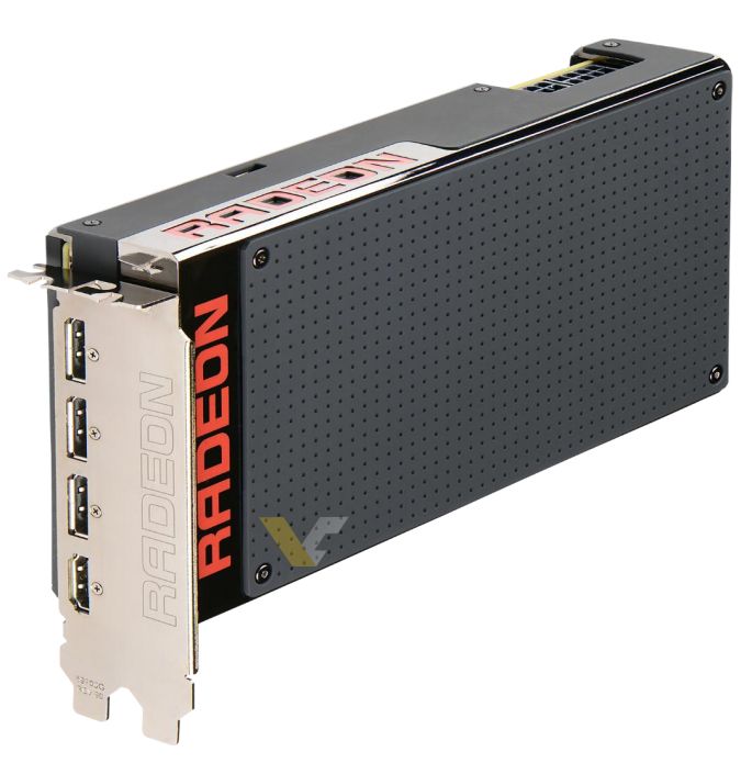 AMD Radeon R9 Fury X angle