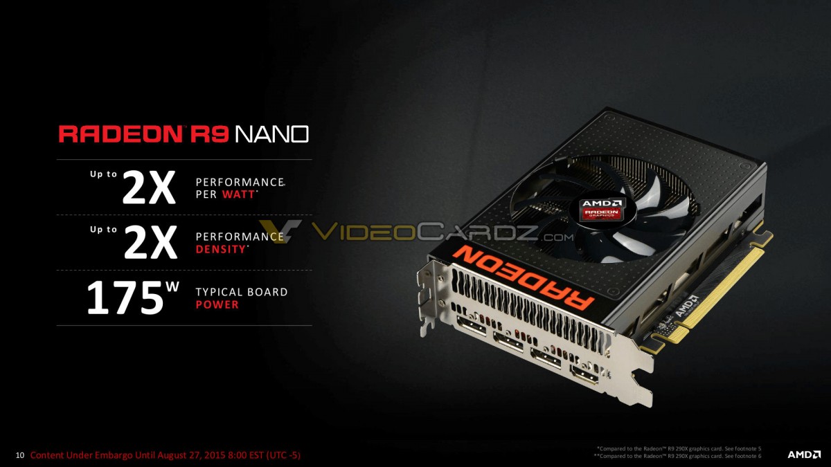 AMD launches Radeon R9 Nano | VideoCardz.com