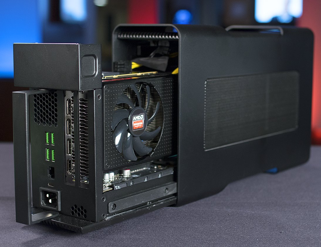 pengeoverførsel surfing betalingsmiddel AMD announces XConnect Technology offering external GPU connection over  Thunderbolt3 | VideoCardz.com