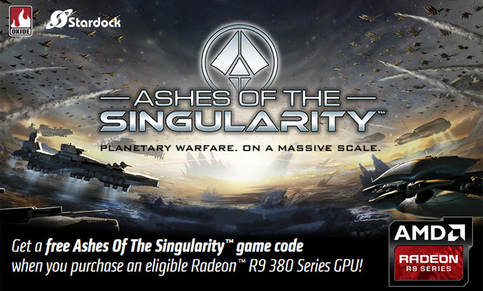 AMD announces Ashes of the Singularity game bundle R9 380