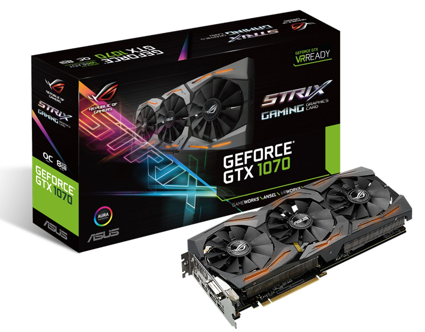 ASUS announces ROG STRIX GeForce GTX 1070 | VideoCardz.com