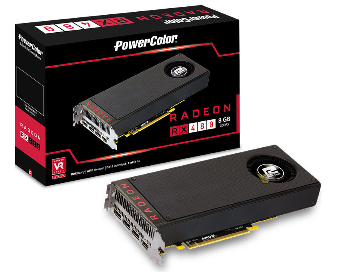 Powercolor Radeon RX480 リファレンス