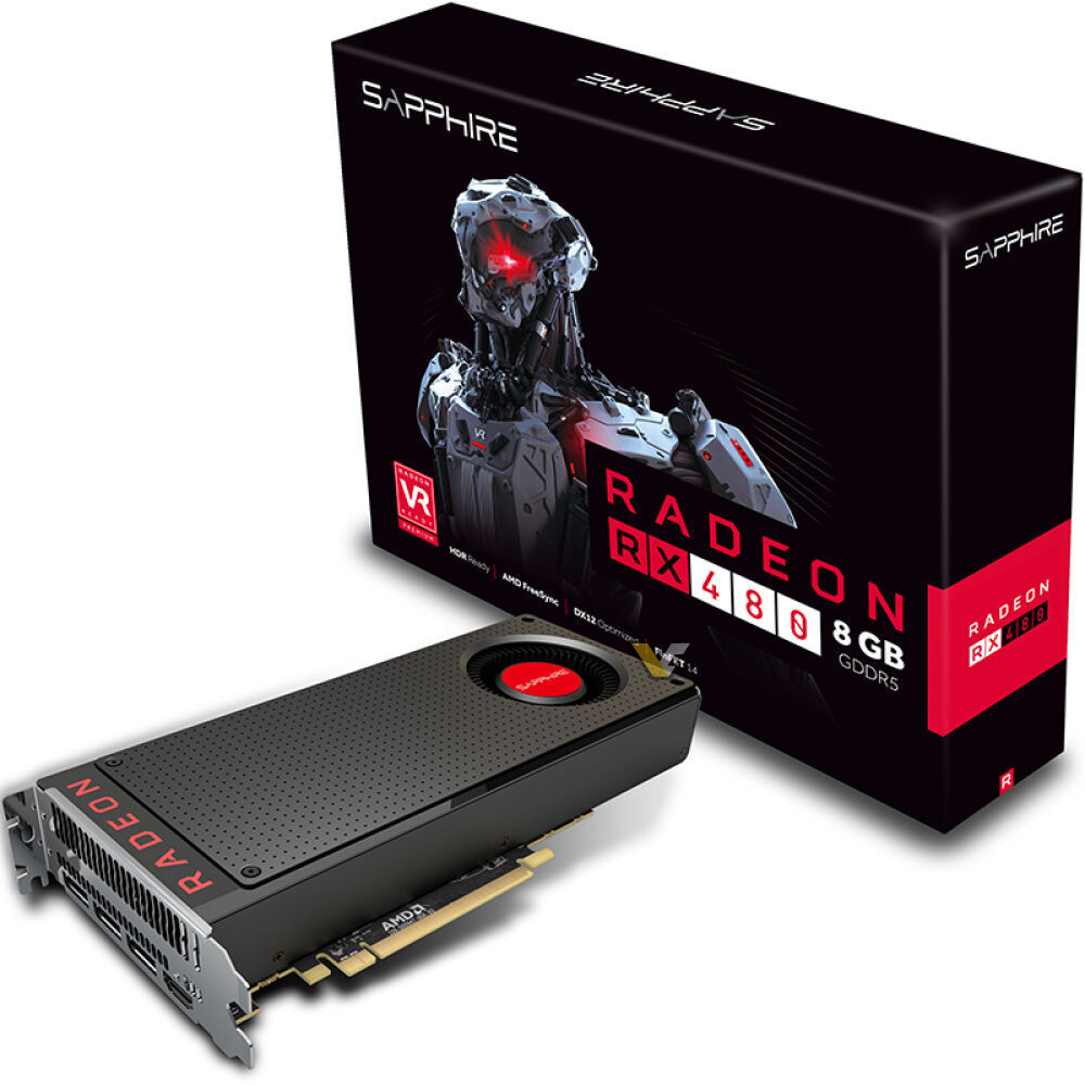 PowerColor Radeon RX 480 pictured 