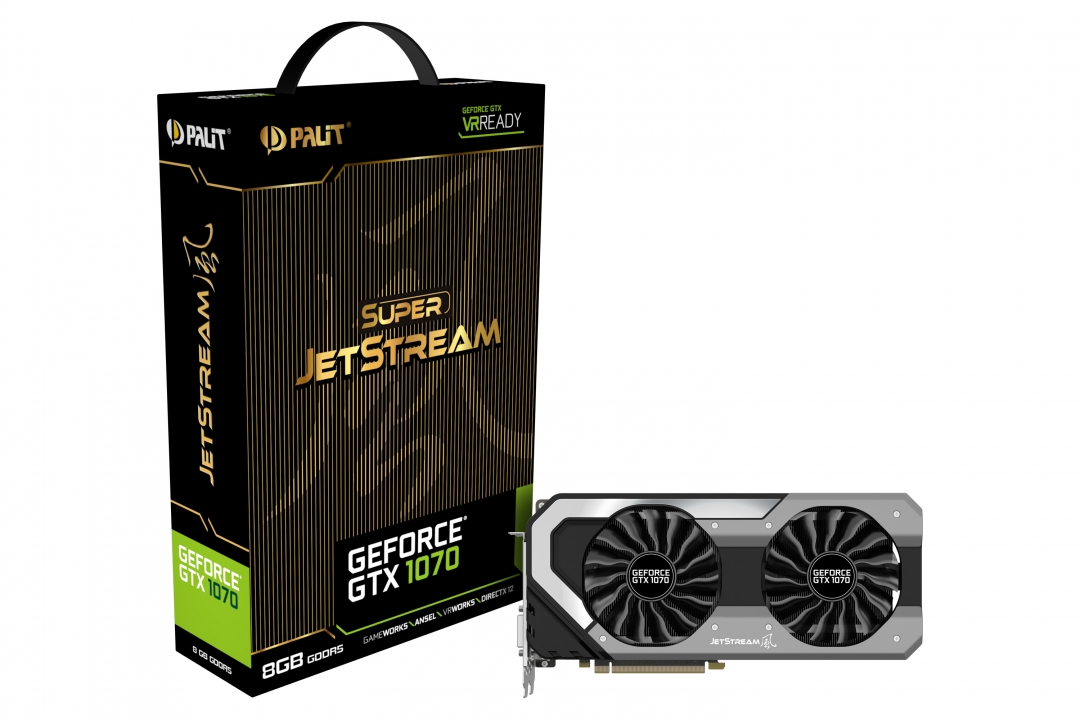 Palit released GeForce GTX 1070: GameRock & JetStream Series