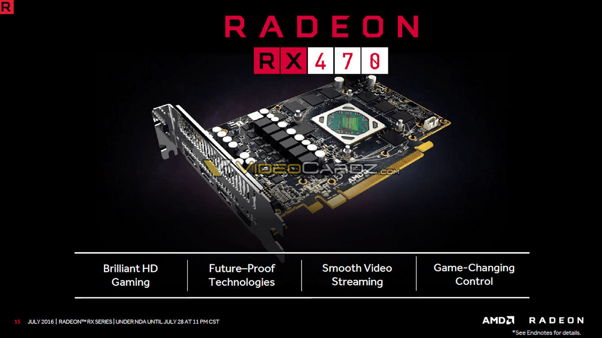 AMD Radeon RX 470 and Radeon RX 460 