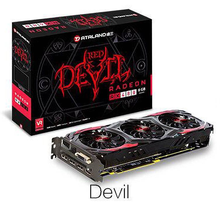 Dataland Radeon RX 480 Red Devil