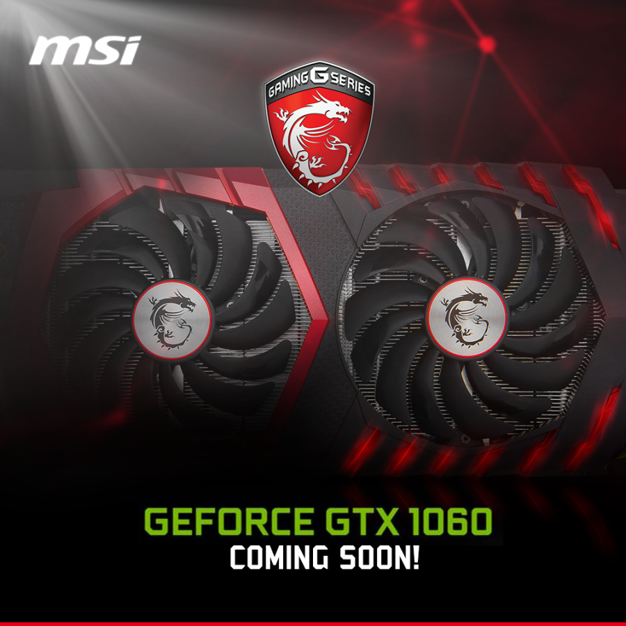 MSI GeForce GTX 1060 GAMING X