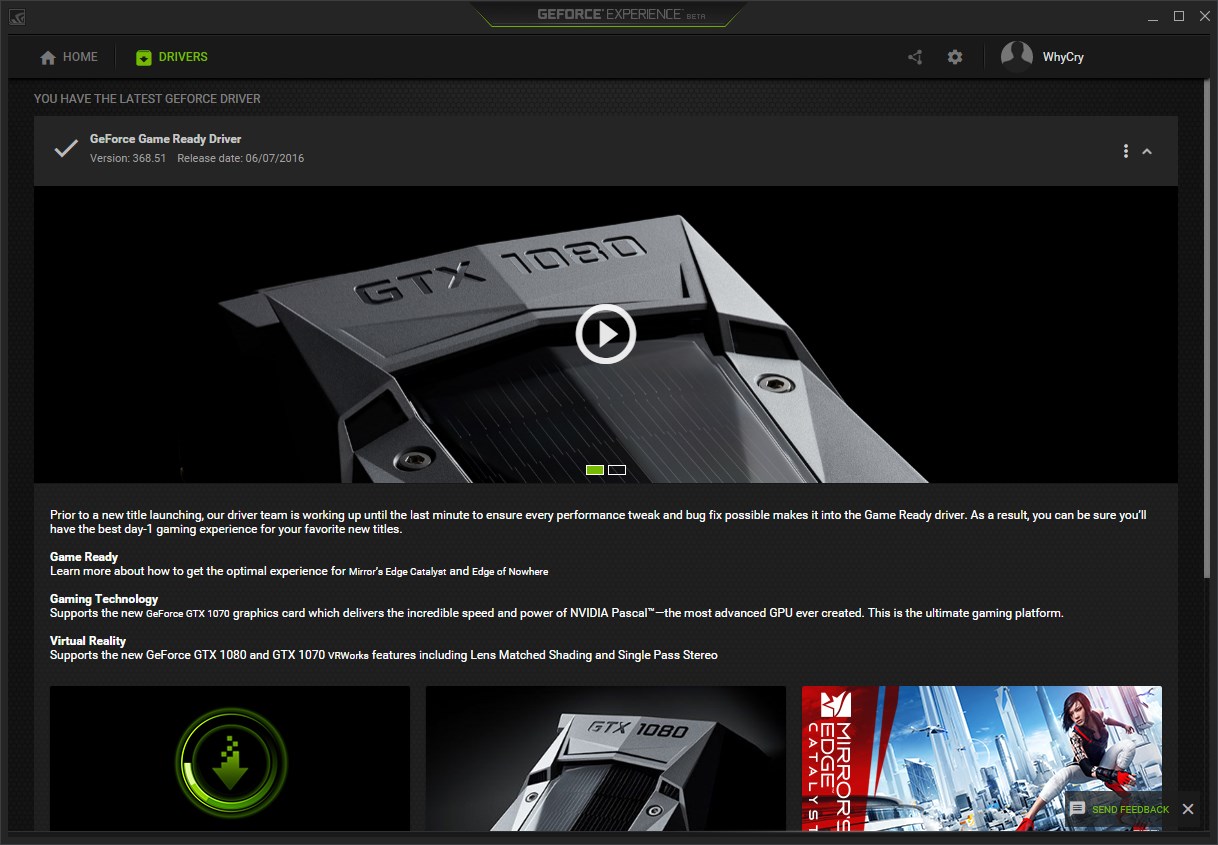 Nvidia Geforce Experience 3 0 Gets A Facelift Videocardz Com