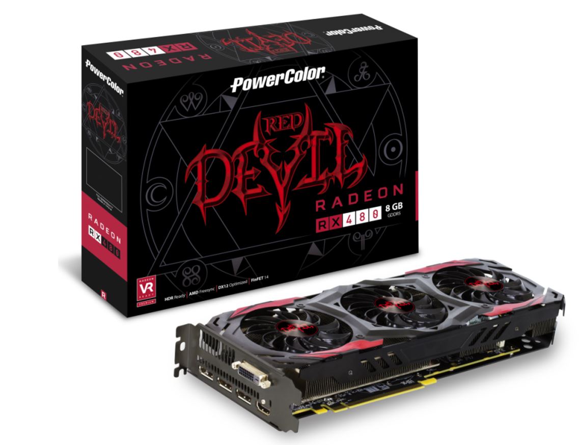 PowerColor Radeon RX 480 Red Devil gets new picture 