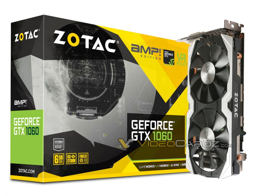 ZOTAC GeForce GTX 1060 AMP 6GB 2 900x682