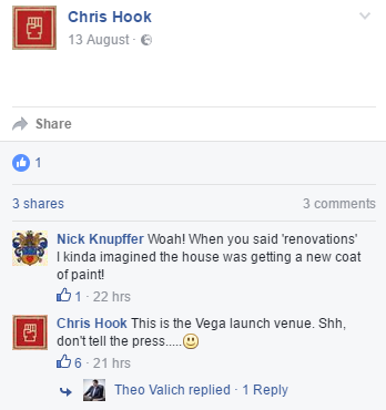 AMD Vega Chris Hook