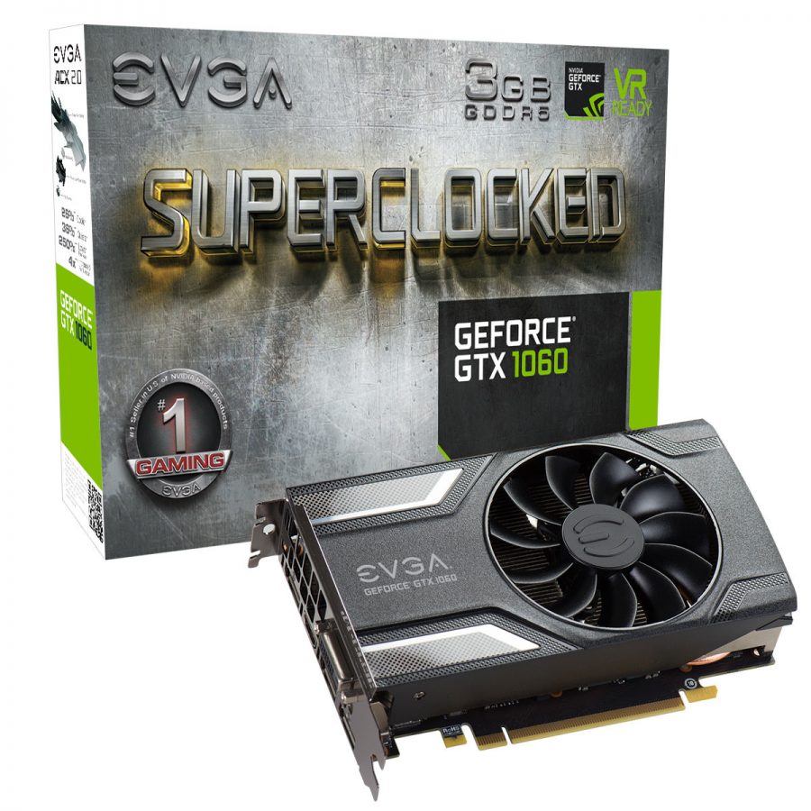 EVGA GeForce GTX 1060 3GB (SC)