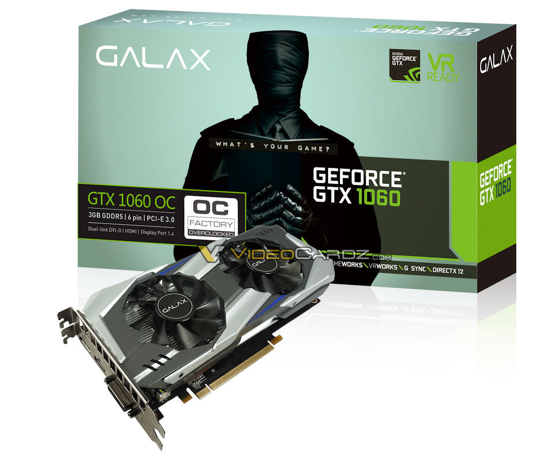 At øge møde Disciplin NVIDIA launches GeForce GTX 1060 3GB | VideoCardz.com