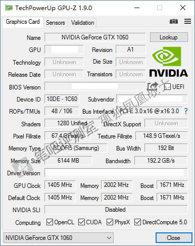 NVIDIA GeForce GTX 1060 Mobile (3)