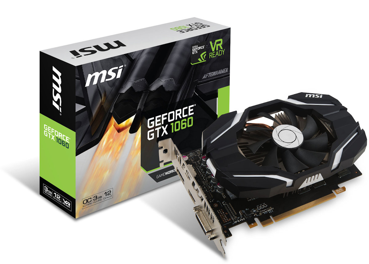 MSI introduces GeForce GTX 1060 3GB OC V1 | VideoCardz.com