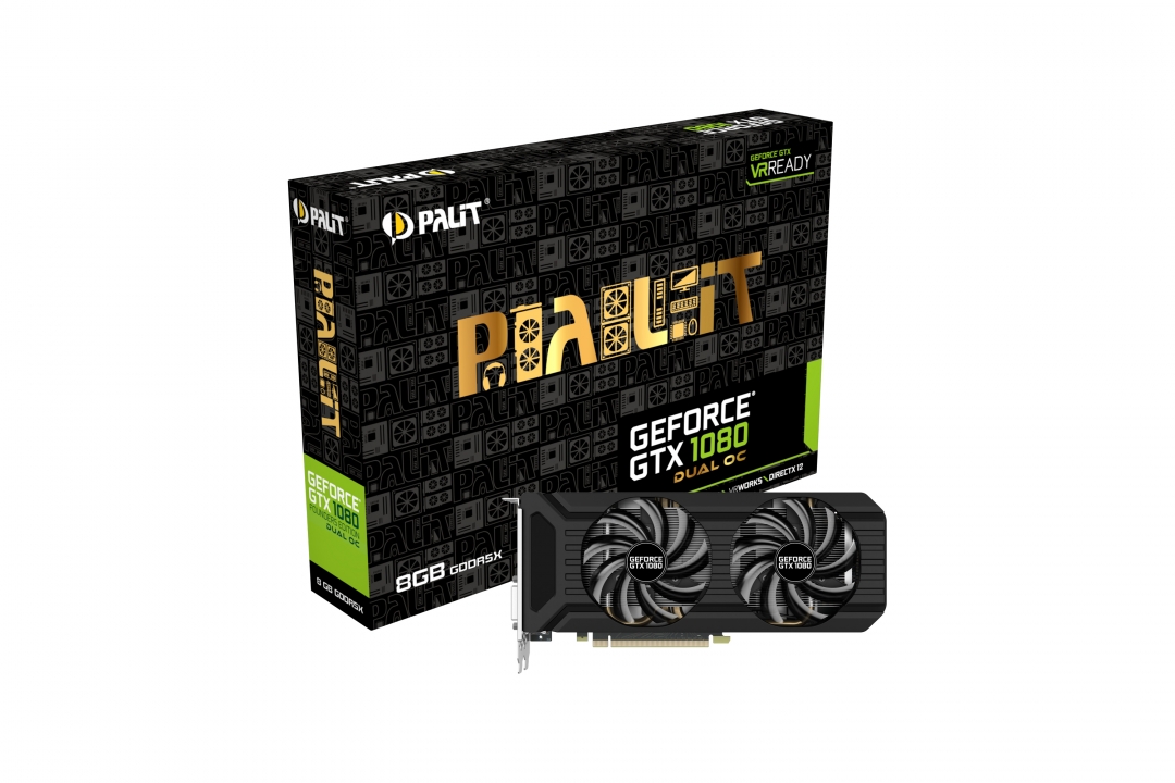 Palit introduces GeForce GTX 1080 Dual OC Edition | VideoCardz.com