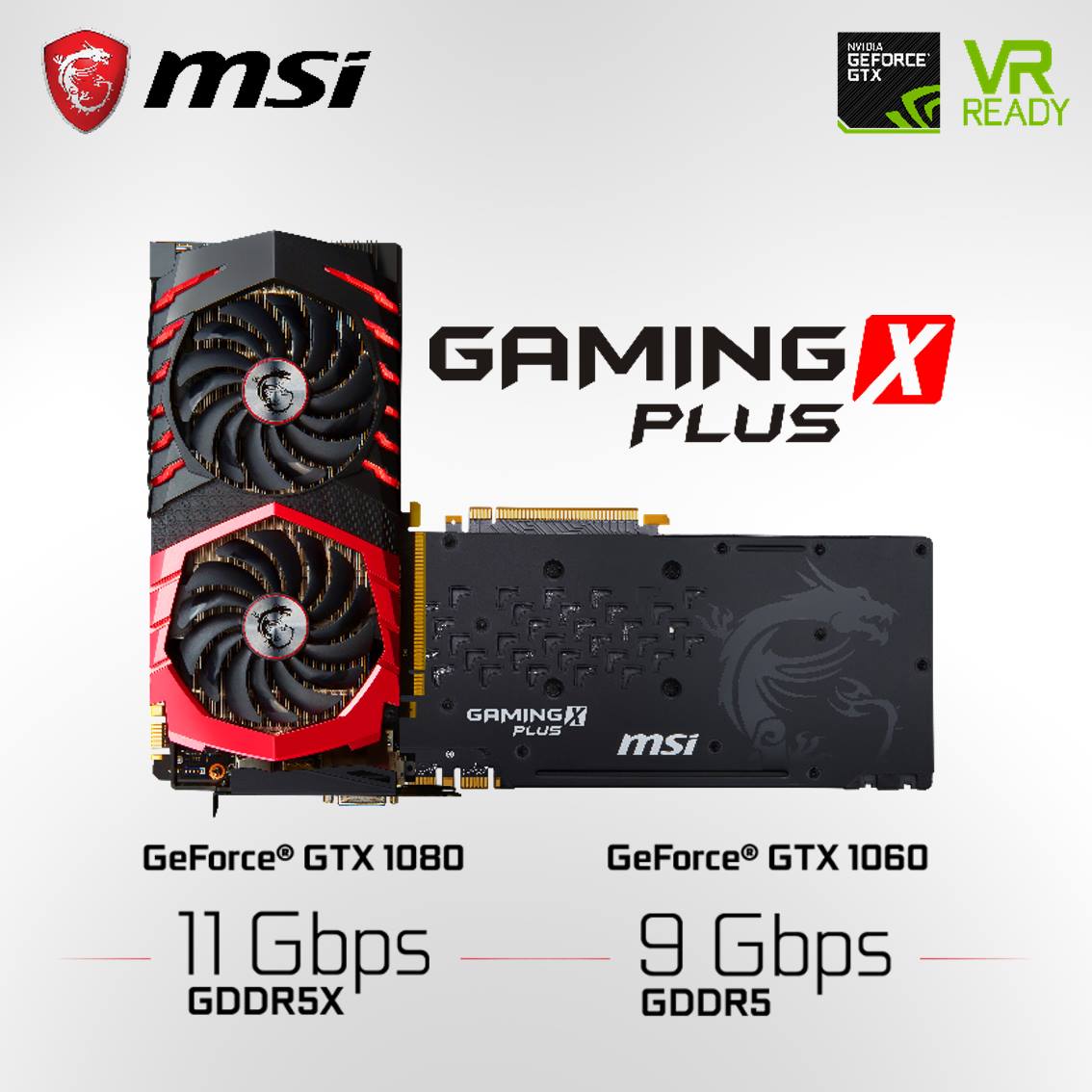 MSI announces GeForce GTX 1080/1060 GAMING X PLUS | VideoCardz.com