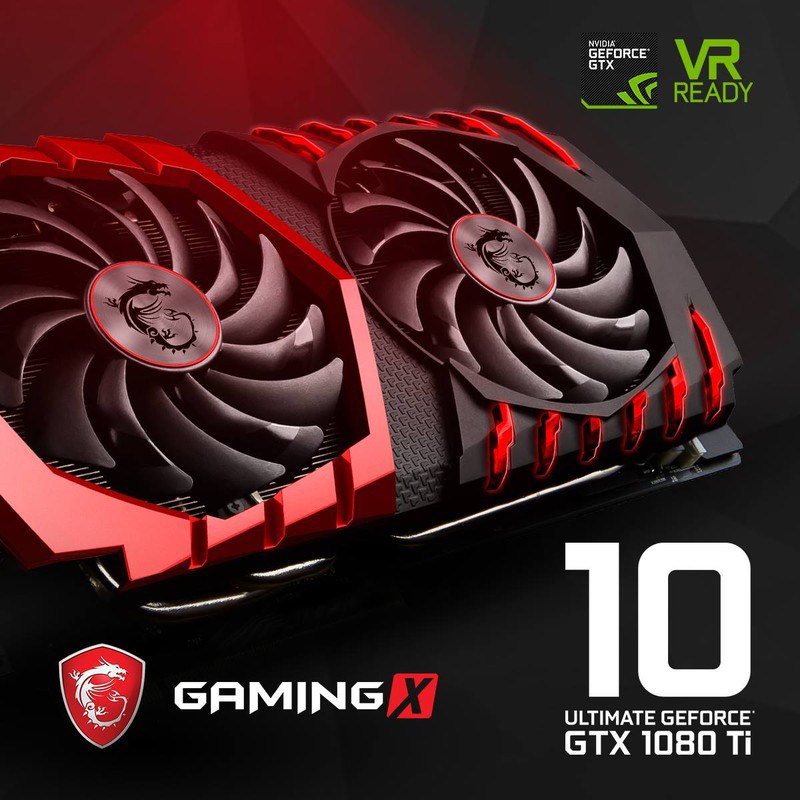 MSI teases GeForce GTX 1080 Ti GAMING X 