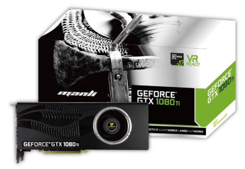 Manli Announces Geforce Gtx 1080 Ti With Blower Fan Videocardz Com