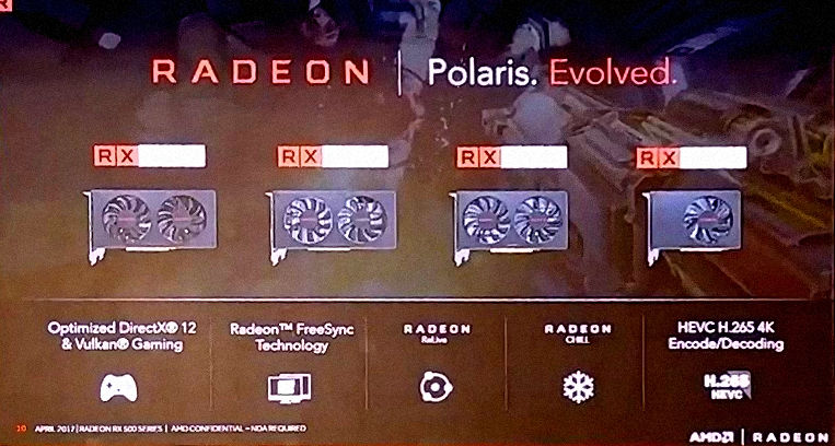 AMD Radeon RX 500 series official 