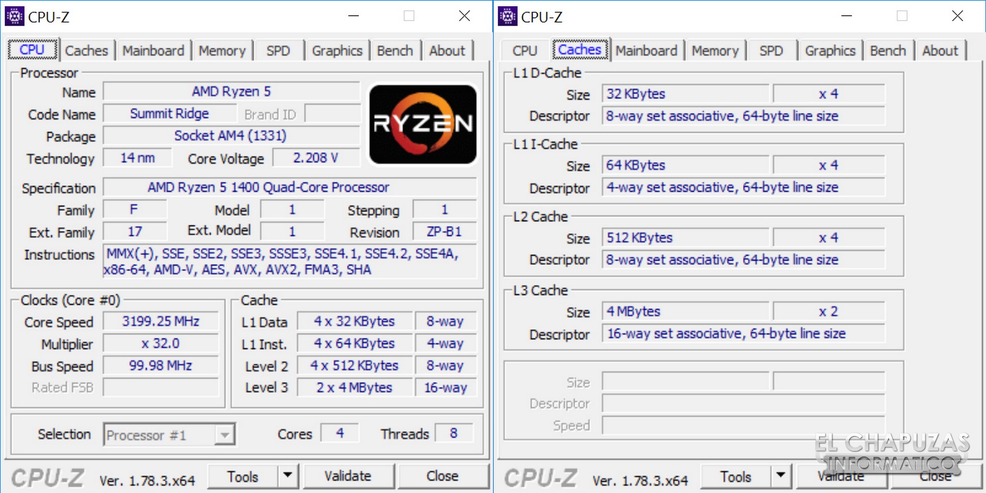 Amd Ryzen 5 1400 Review Posted Ahead Of Launch Videocardz Com