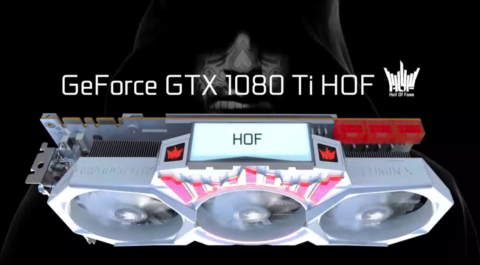 GeForce GTX 1080 GALAX HOF『Hall of Fame』