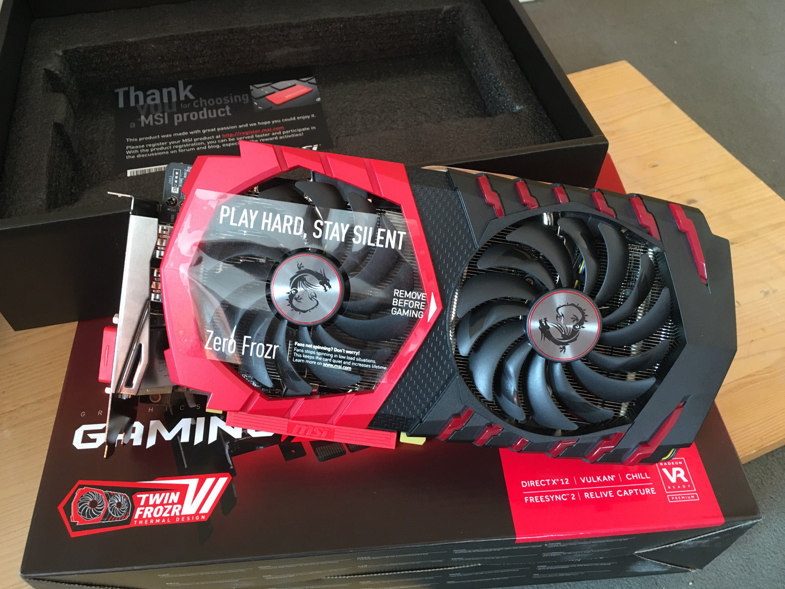 MSI Radeon RX 570 GAMING X spotted at 