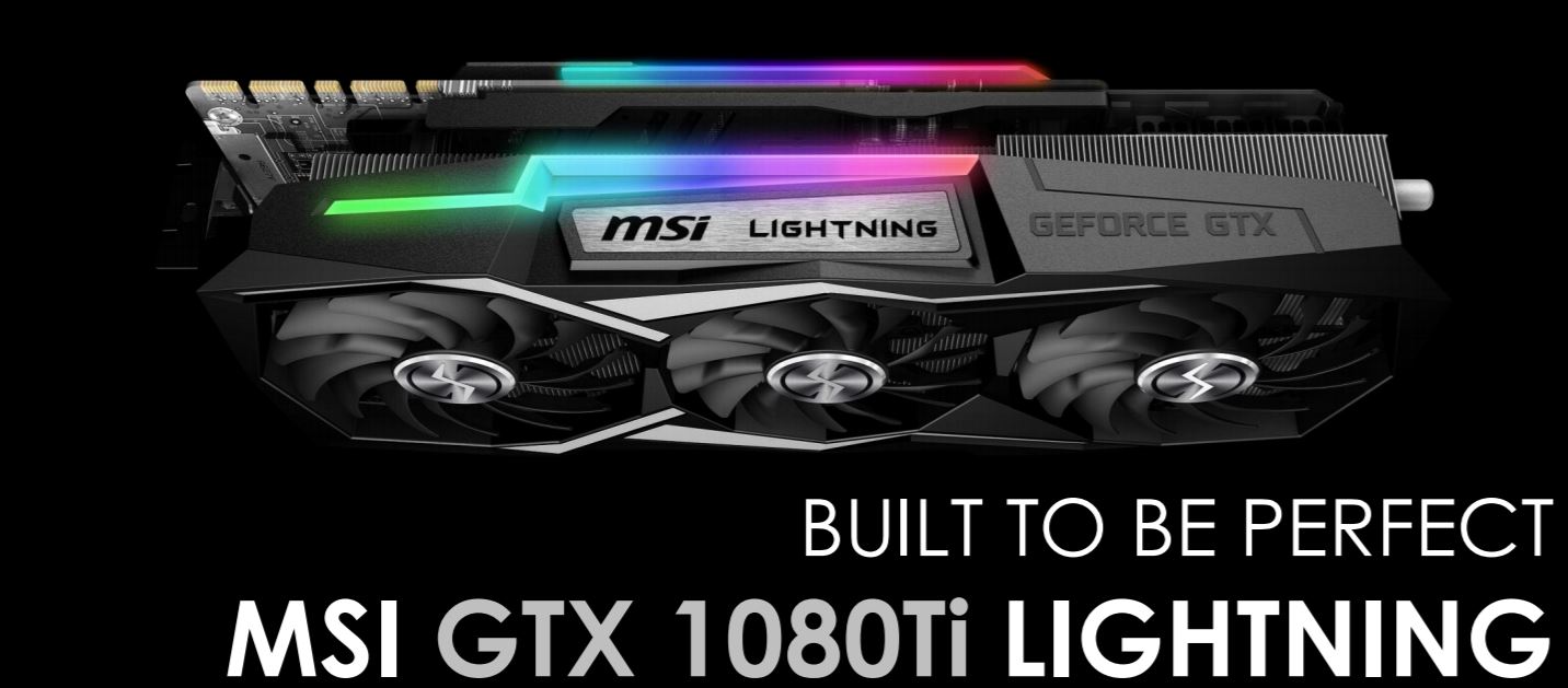 launches GeForce GTX 1080 TI Lightning -