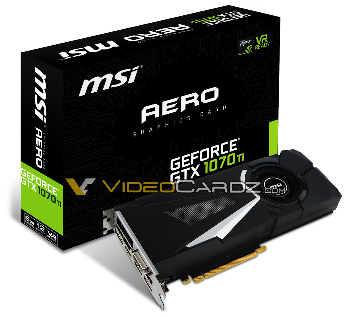 voordelig Aanval Uitschakelen MSI GeForce GTX 1070 Ti GAMING, AERO and ARMOR leaked - VideoCardz.com