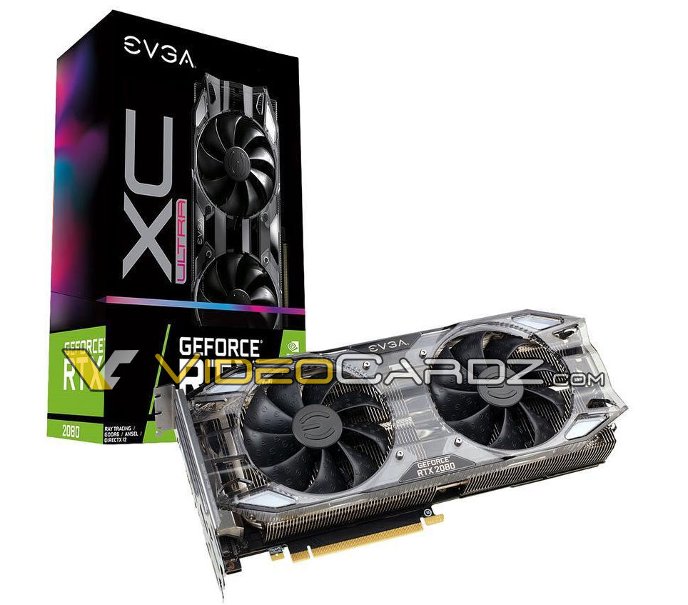 EVGA GeForce 2080 XC Ultra graphics card pictured -