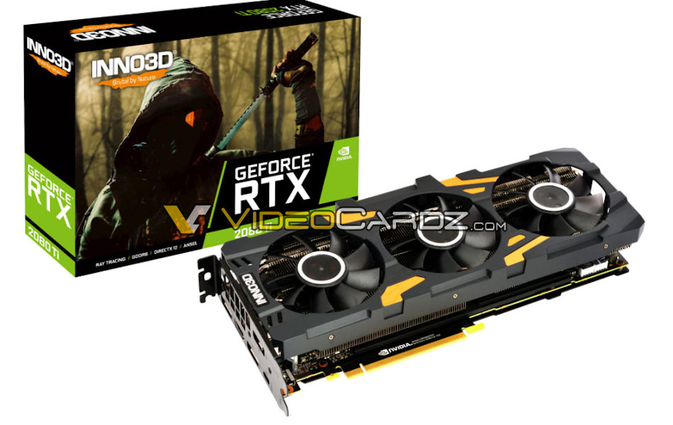 Inno3D GeForce RTX 2080 (Ti) lineup leaked - VideoCardz.com