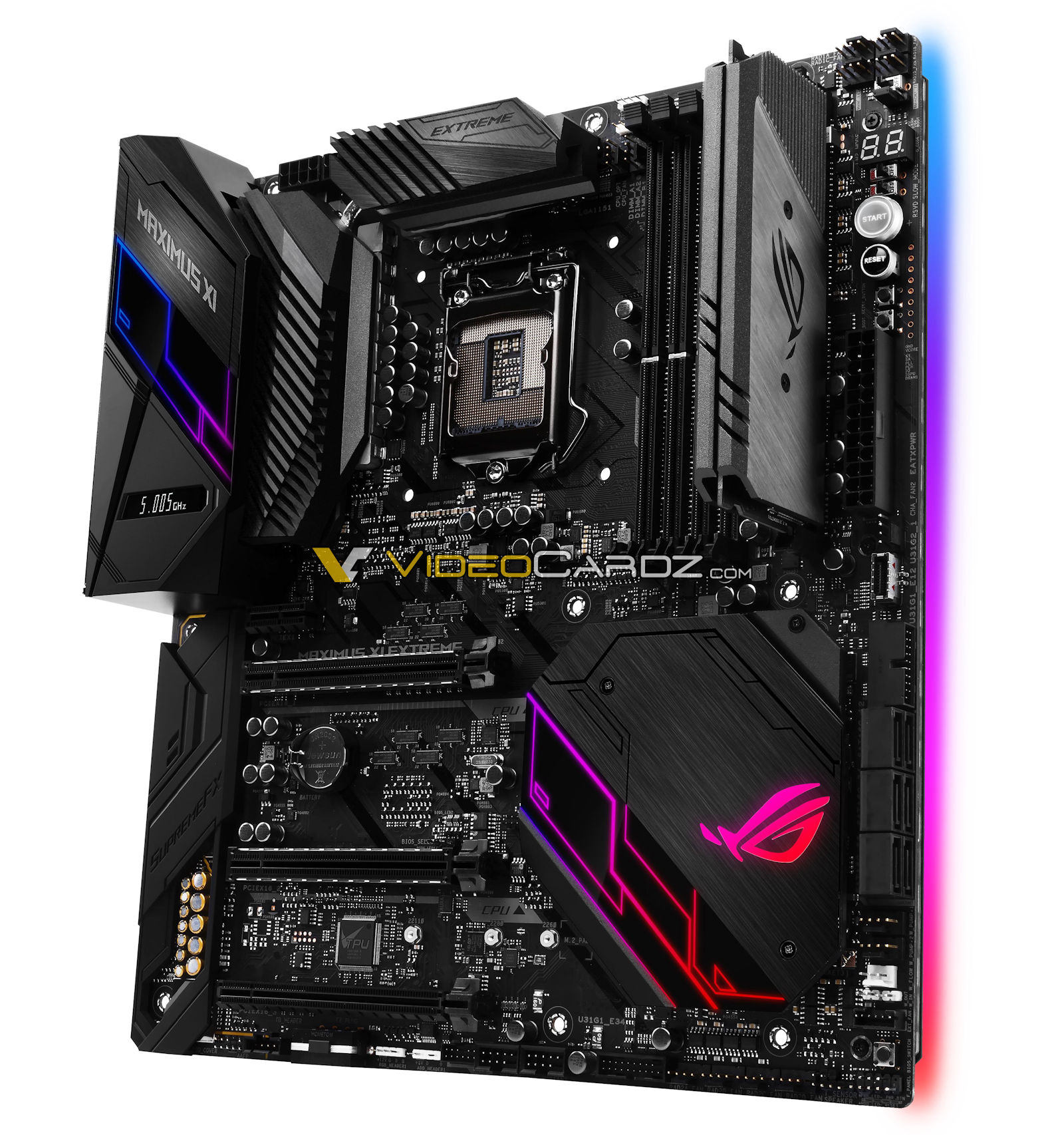 ASUS Z390 Maximus XI EXTREME and Gene leaked - VideoCardz.com