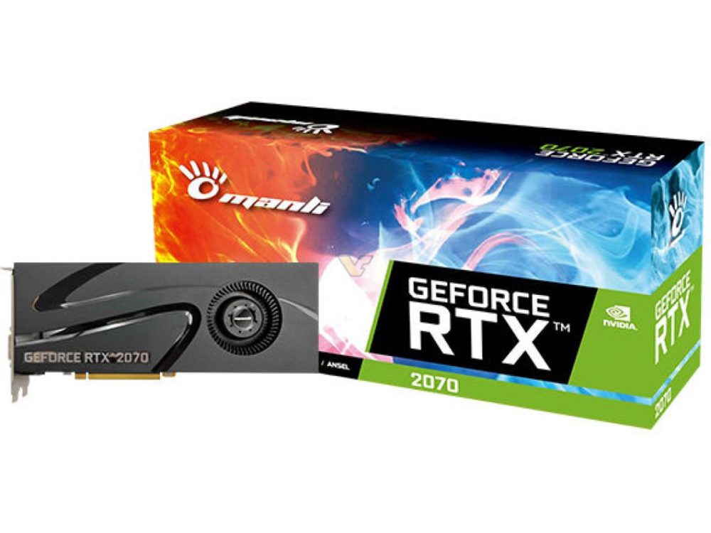 Manli announces GeForce RTX 2080 Ti & 2070 with Blower Fan - VideoCardz.com