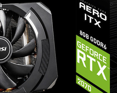 MSI GeForce RTX 2070 AERO ITX - world's 