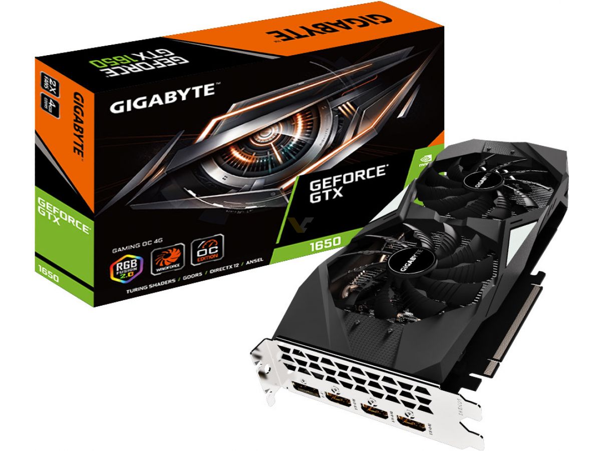 ASUS, GIGABYTE and MSI GeForce GTX 1650 graphics cards pictured
