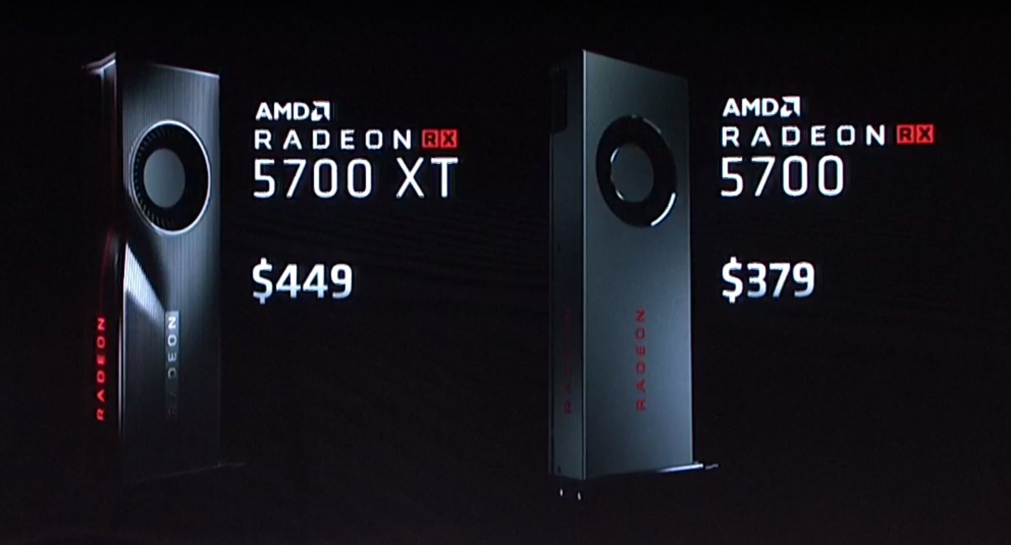 AMD Radeon RX 5700 XT and Radeon RX 