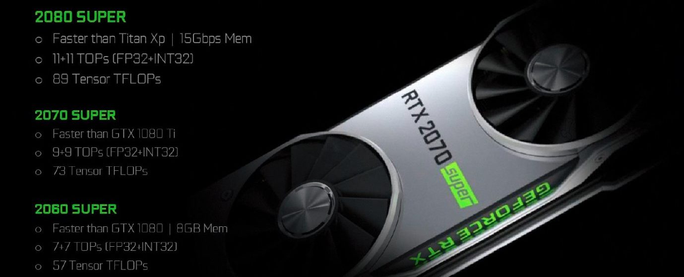 Nvidia GeForce RTX 2060 Super  55 caractéristiques et détails