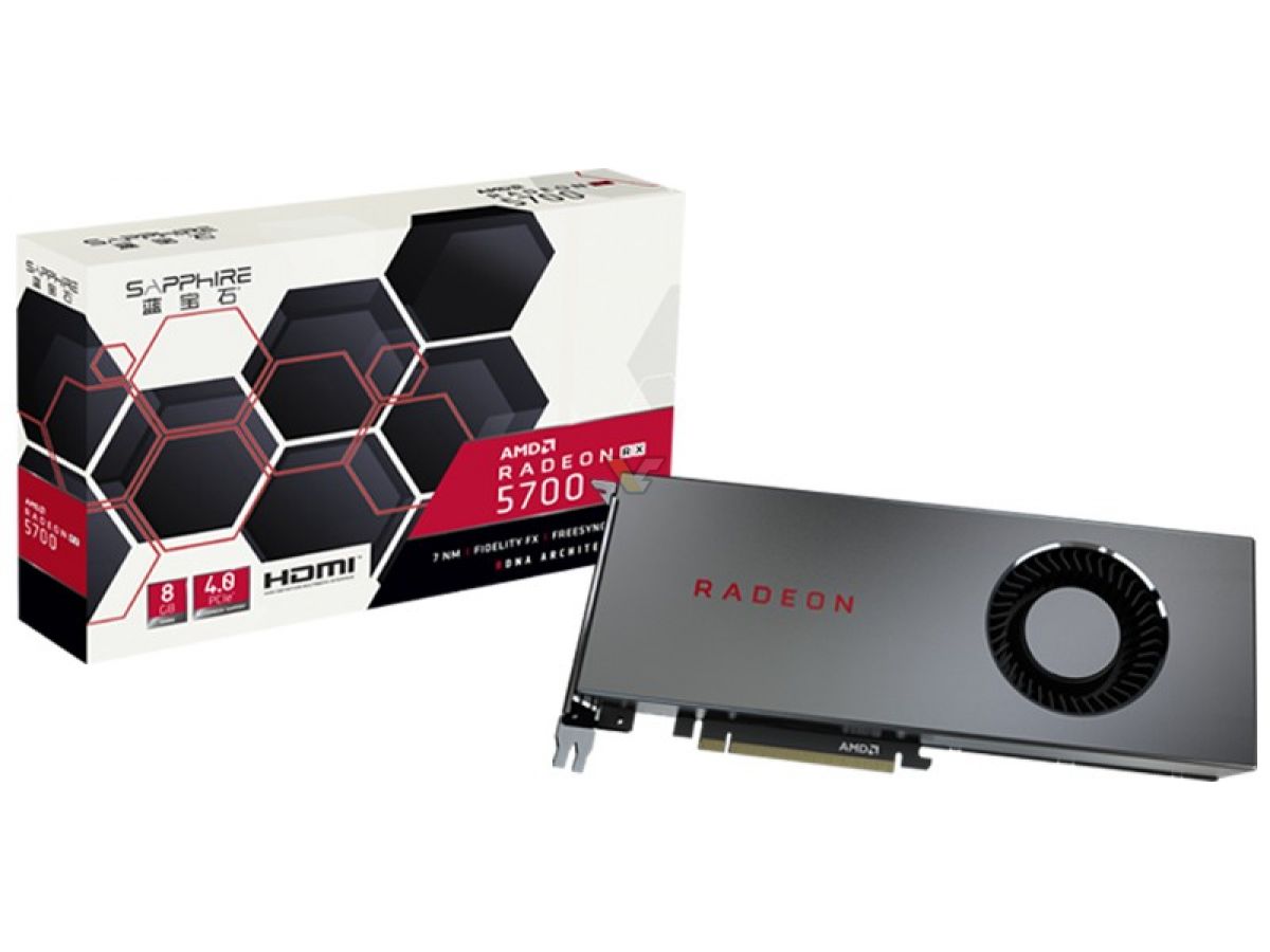 AMD add-in-board partners showcase their reference Radeon RX 5700 